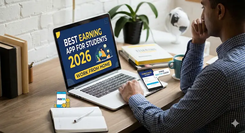 Best Earning Apps for Students 2026: Top 5 Real Money Apps (No Investment